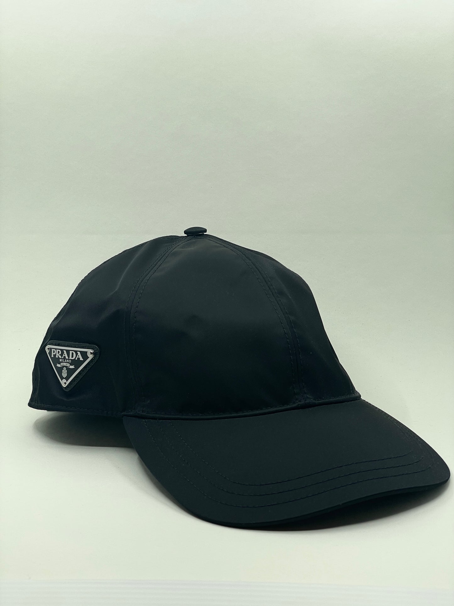 Prada NWT Black Re-Nylon Baseball Cap