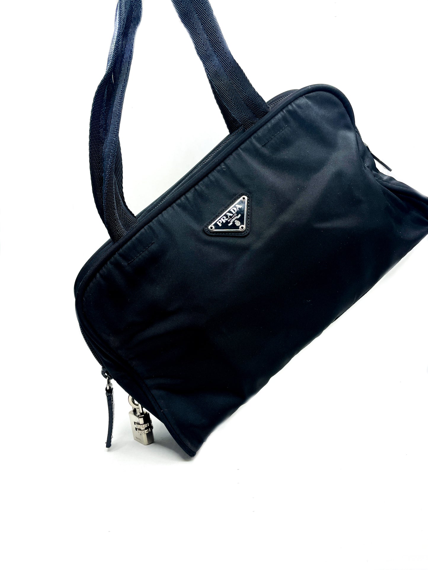 Vintage Tessuto Bowler PRADA Bag