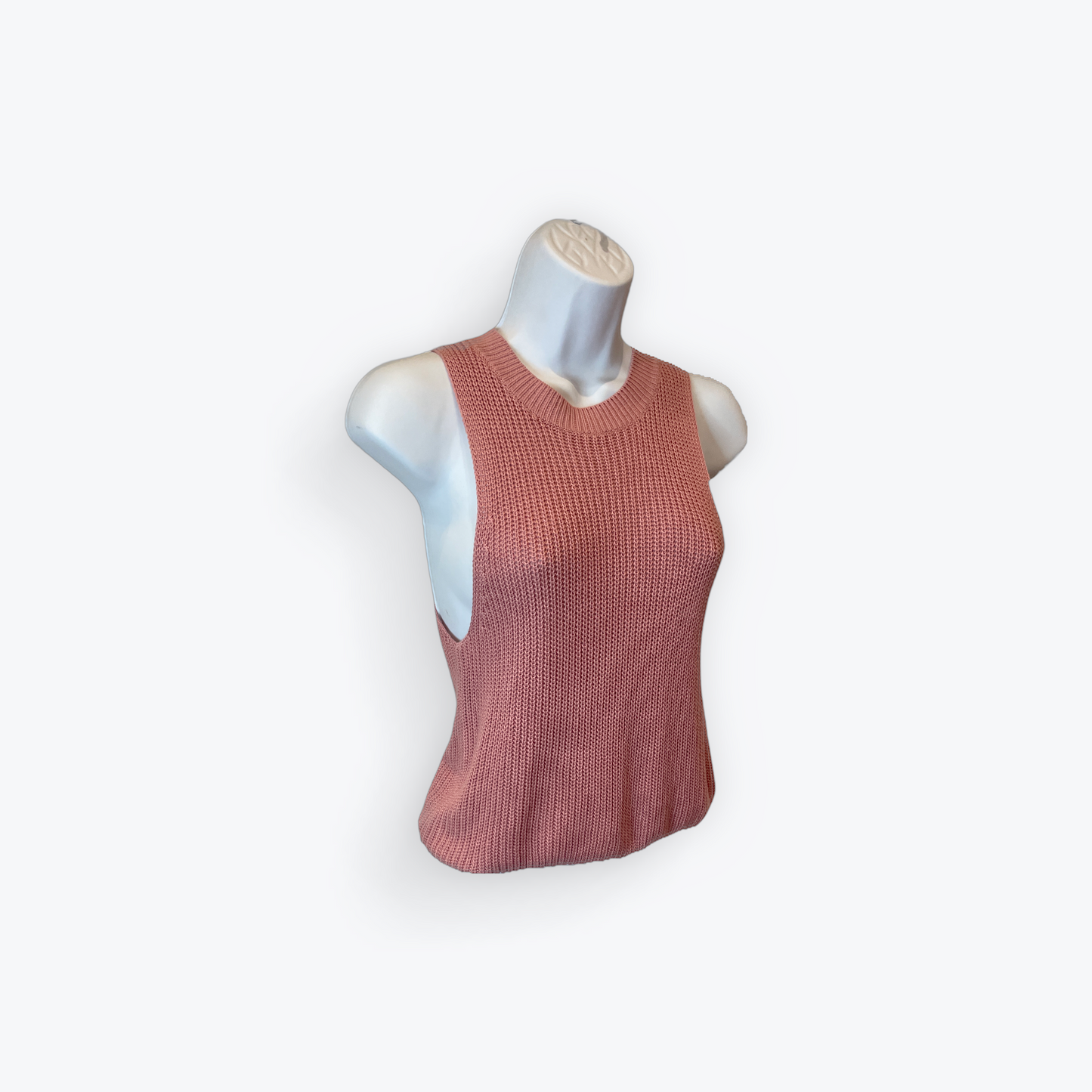 Reformation Pink sleeveless knit top