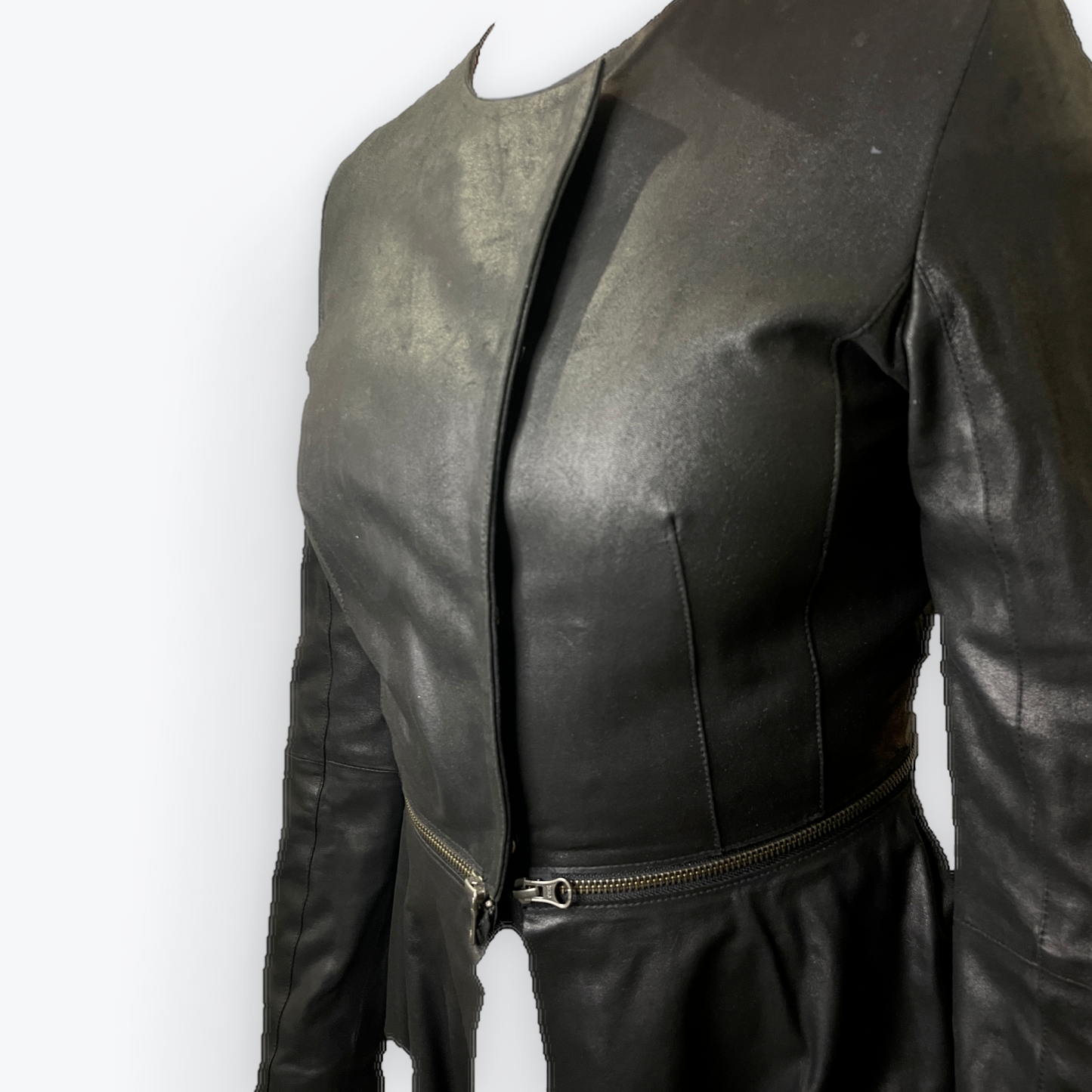 S.A.S Sportswear 100% leather jacket