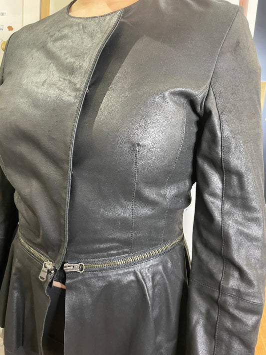 S.A.S Sportswear 100% leather jacket