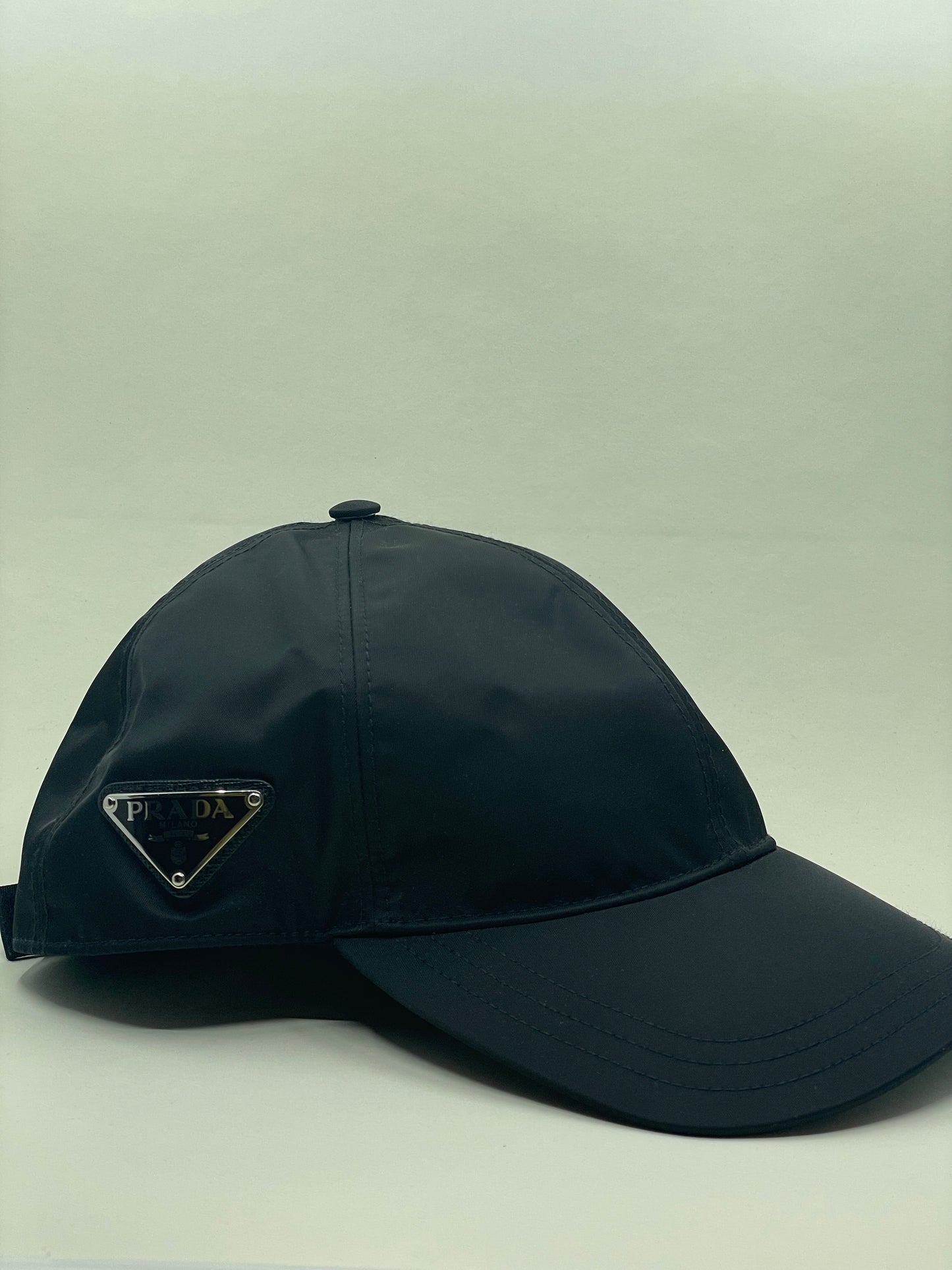 Prada NWT Black Re-Nylon Baseball Cap