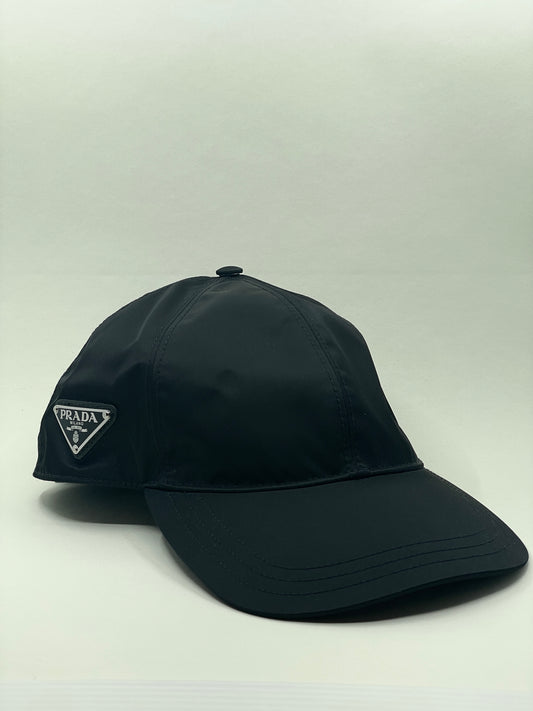 Prada NWT Black Re-Nylon Baseball Cap