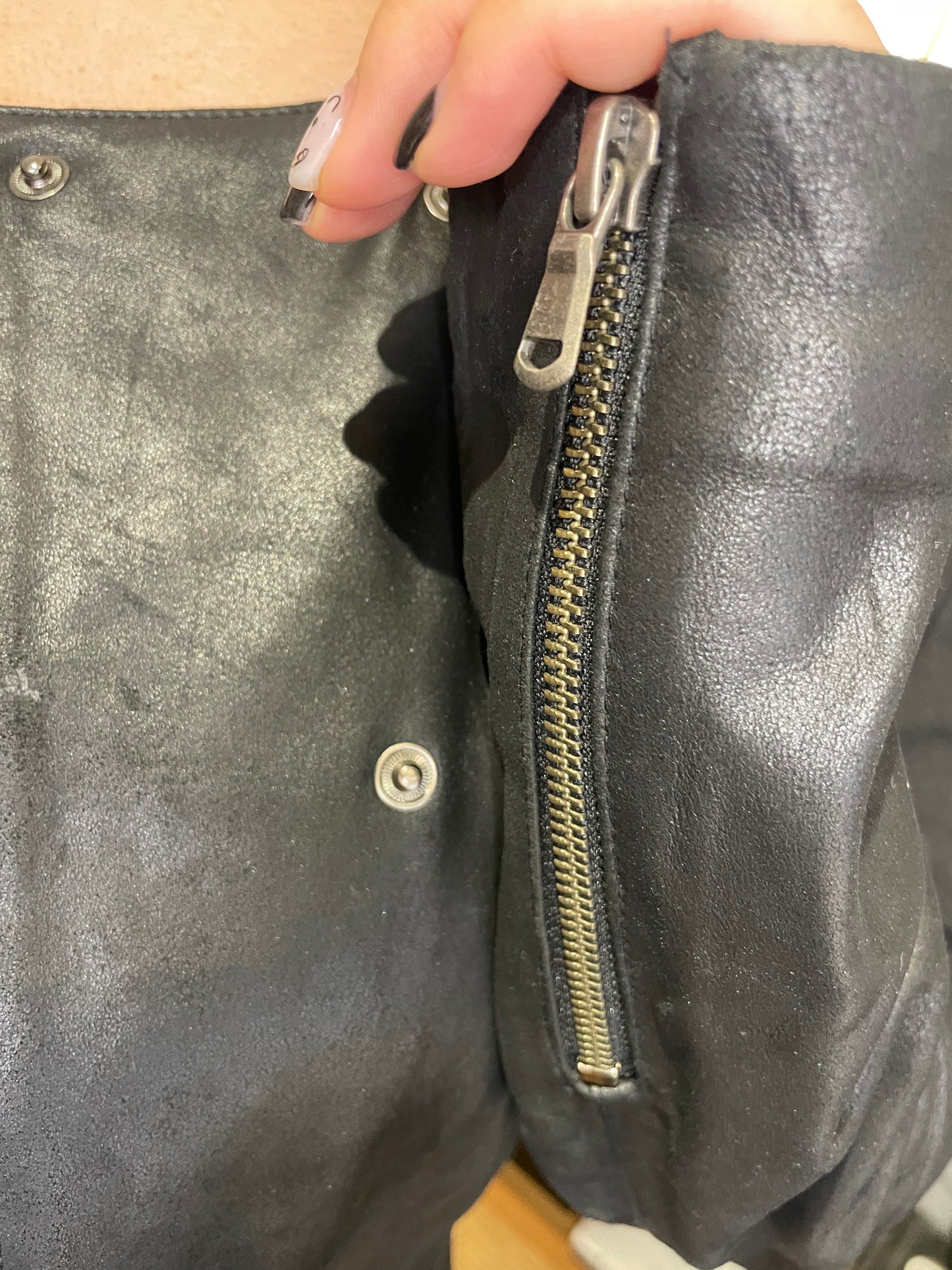 S.A.S Sportswear 100% leather jacket