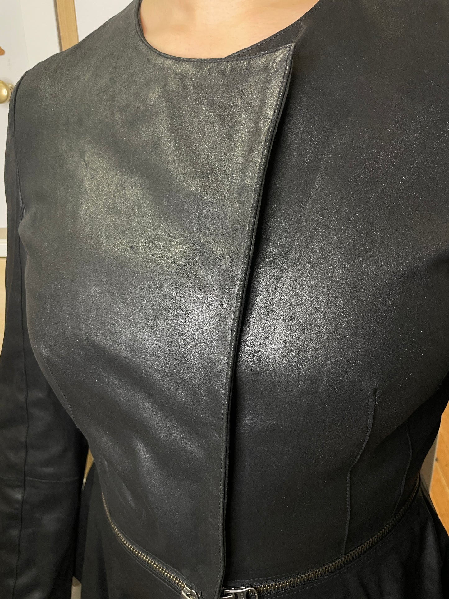 S.A.S Sportswear 100% leather jacket