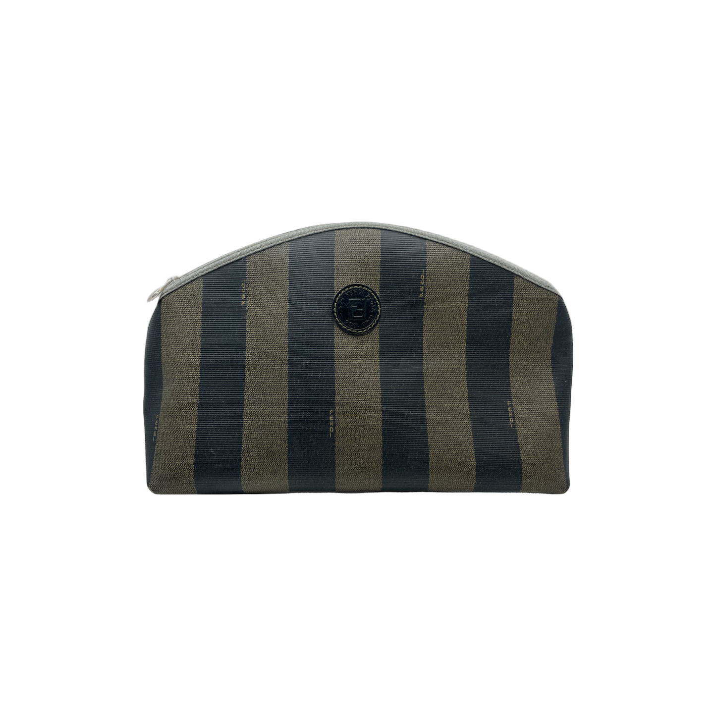 Vintage Brown Penguin cosmetic bag