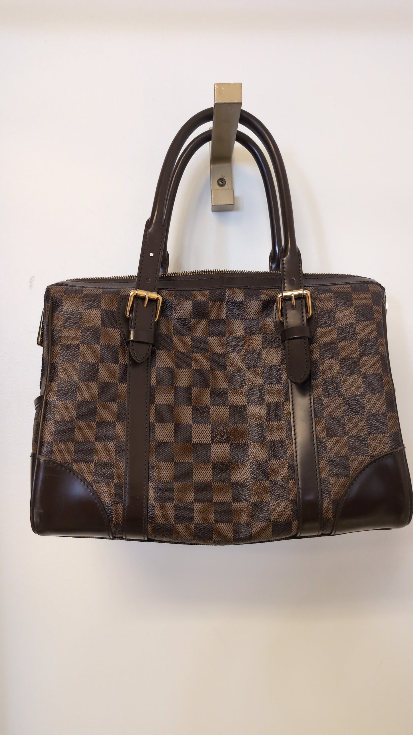 102671262 - 2008 damier ebene canvas berkeley - louis vuitton - HANDBAGS
